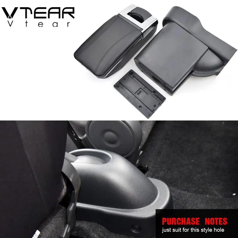 Vtear для Suzuki Alto аксессуары автомобильный подлокотник кожаный подлокотник usb strorage коробка автомобильный Стайлинг центральная консоль украшение авто подлокотник для авто