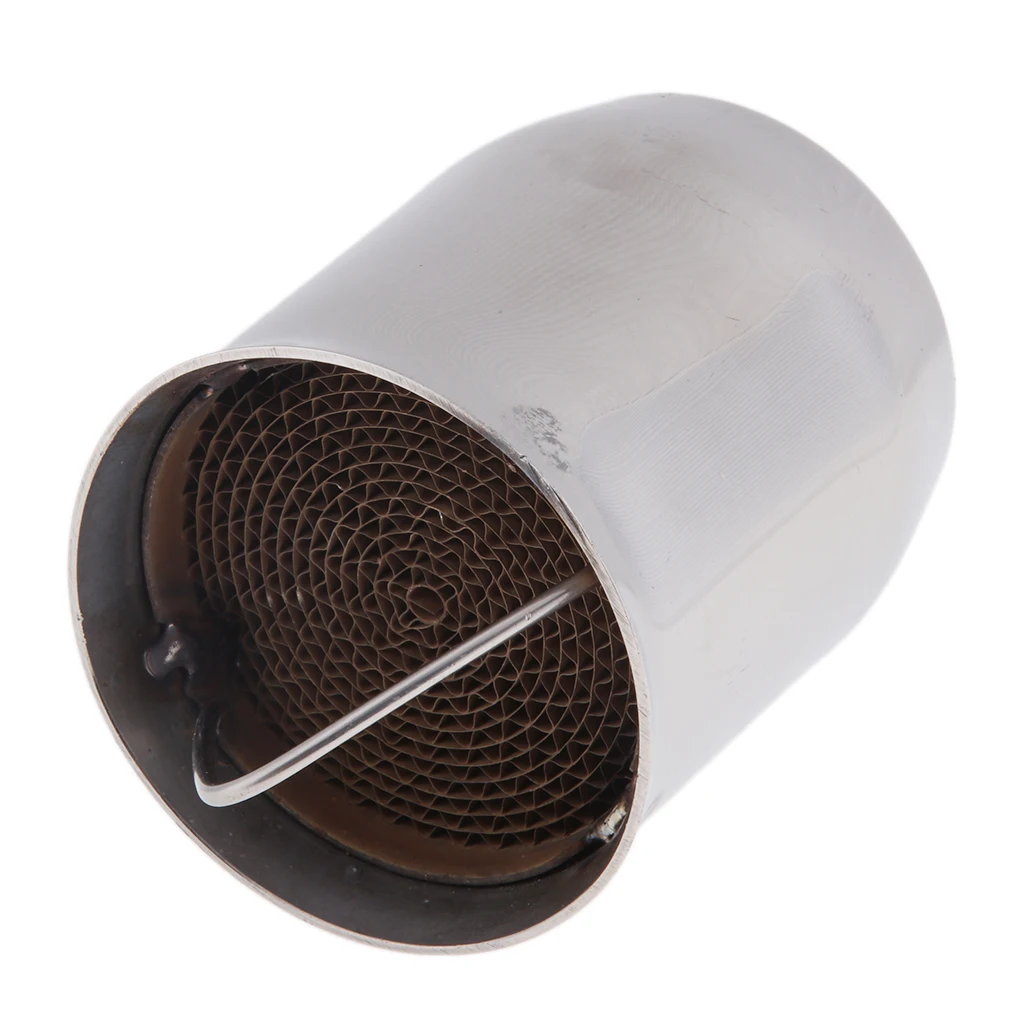 

60mm Universal Motorbike Exhaust Pipes Can DB Killer Silencer Muffler Baffle silencieux d'echappement Silencioso de escape