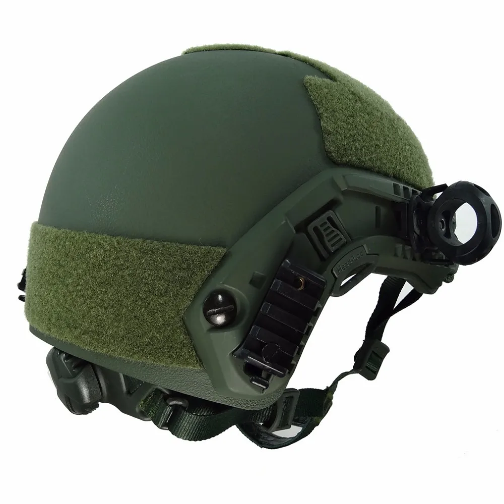 Пуленепробиваемый баллистический шлем военное покрытие Aramid FAST Universal Men US Army High Cut