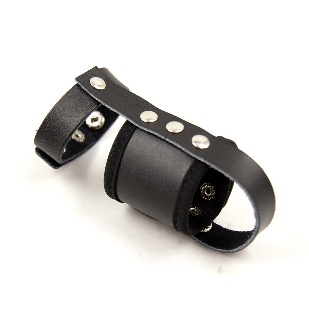 Кожаное кольцо для пениса верности гей фетиш бдсм мужские эротические секс аксессуары бондаж фиксаторы