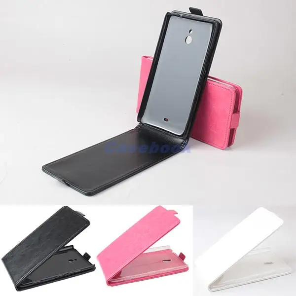 10 шт./лот W1 Для Nokia Lumia 1320 Случае Компактный Ultra Slim Обложка Вертикальный Кожаный
