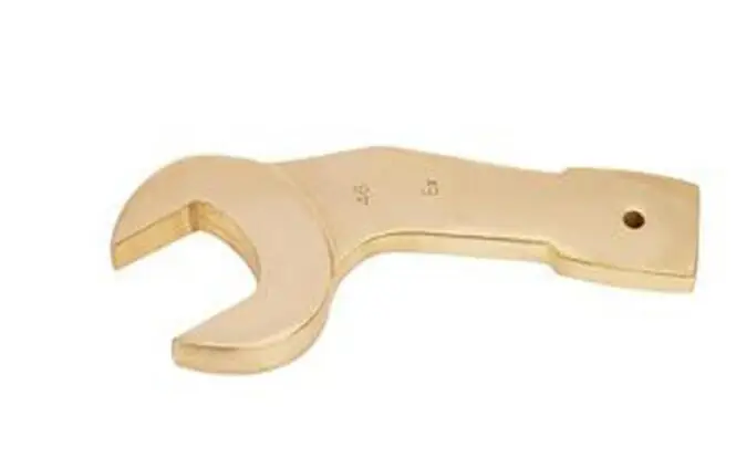 

copper explosion proof bent handle spanking striking spanner heavy duty hand tool NO.C0258
