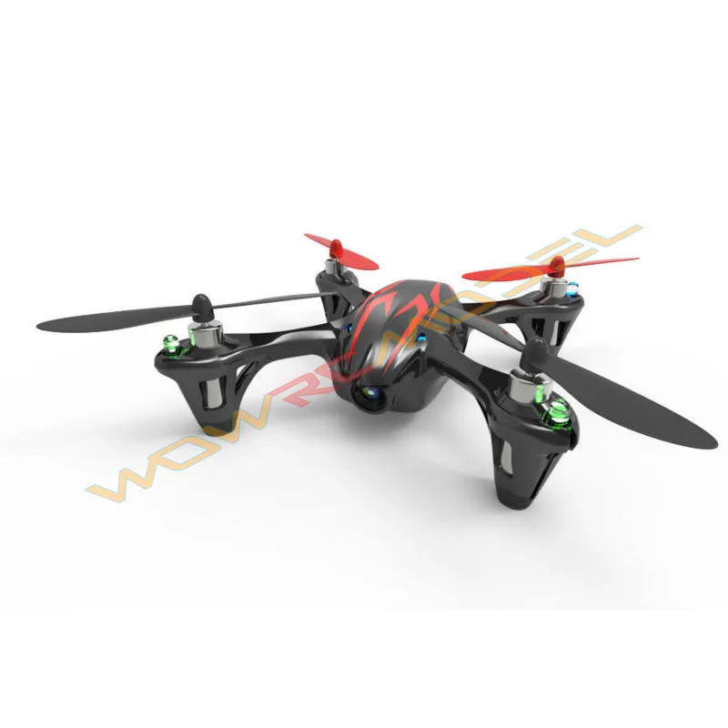 Радиоуправляемый квадрокоптер ro Fly Hubsan X4 H107 C 4 канала с камерой RTF красный + черный