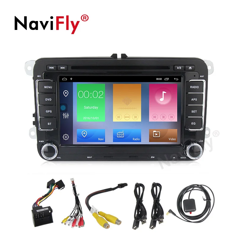 Новинка! 2din Android 9 1 Автомобильный dvd Радио gps навигация для VW golf 6 passat b6 B7 Touran polo Tiguan