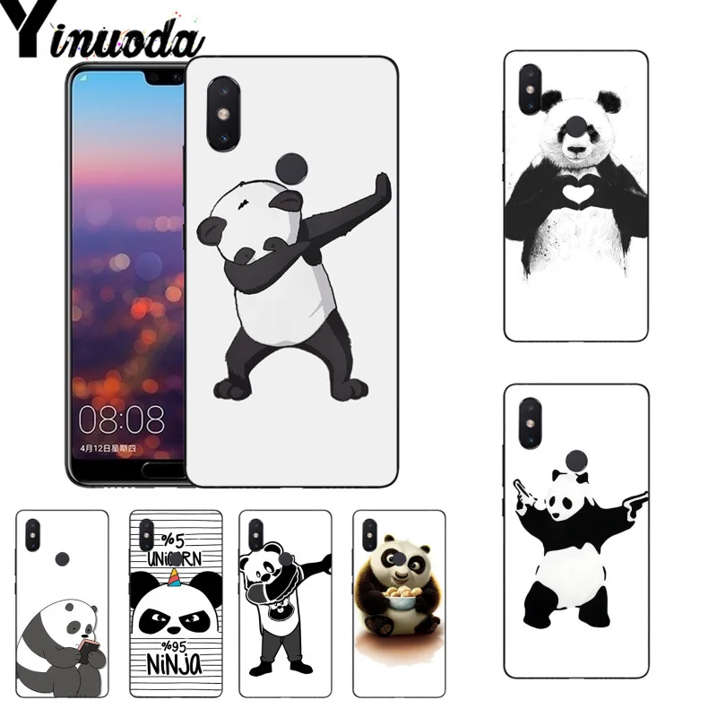 Чехол для телефона Yinuoda с милым рисунком панды Dab в виде животного Xiaomi Mi 6 Mix2 Mix2S Note3