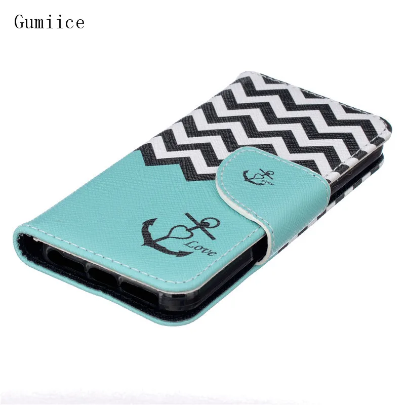Gumiice phone cases 2017 new arrival holder wallet with card pocket leather case for iPhone 5s free shipping | Мобильные телефоны и