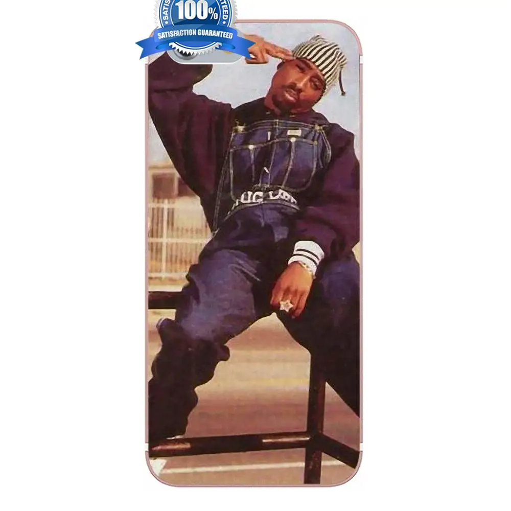 2pac Hiphop Rap Singer Tupac Shakur для Apple iPhone 4 4S 5 5C 5S SE 6 6S 7 8 Plus X LG G3 G4 G5 G6 K4 K7 K8 K10 V10 V20|Бамперы| |