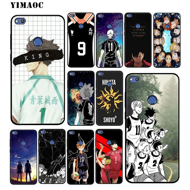 YIMAOC Haikyuu аниме мягкий чехол для huawei mate 20 10 P30 P20 Pro P10 P9 P Smart Z 2019 & Nova 3 3i Lite |