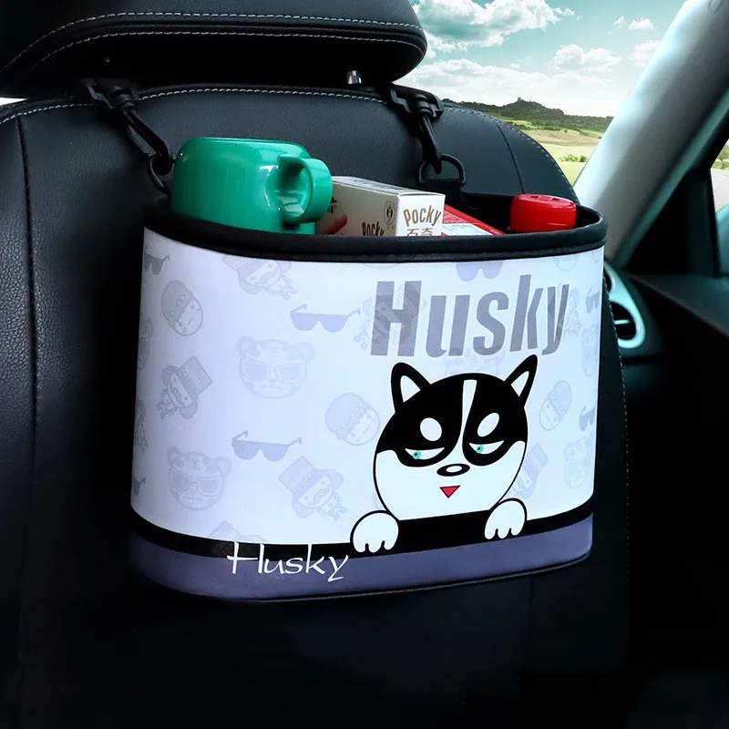 Для заднего сидения автомобиля мультфильм мусорное ведро Товары для детей сумка