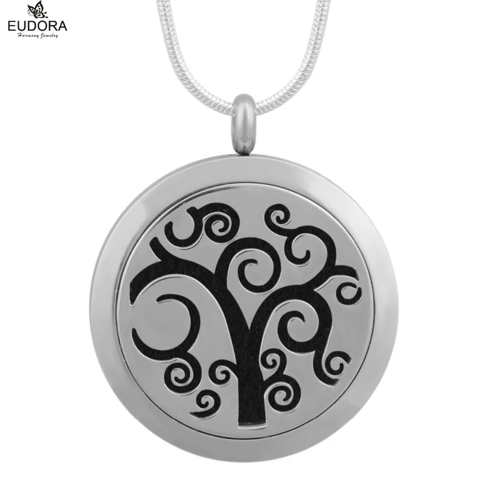 Кулон из нержавеющей стали для ароматерапии с 6 фетровыми подвесками|f pendant|aromatherapy