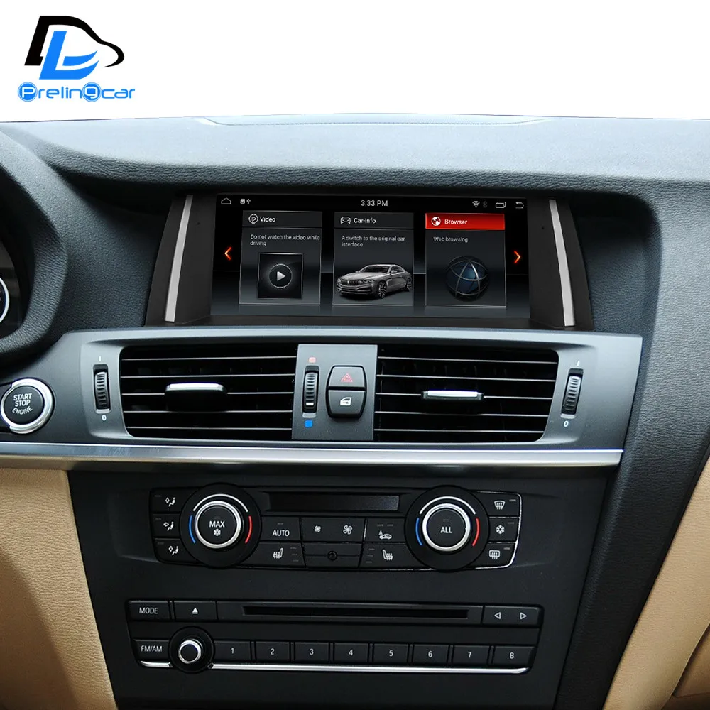 Android 8 1 ядерный dvd плеер для BMW X3 X4 серии F25 2011 16 лет CIC NBT Система Авто Радио