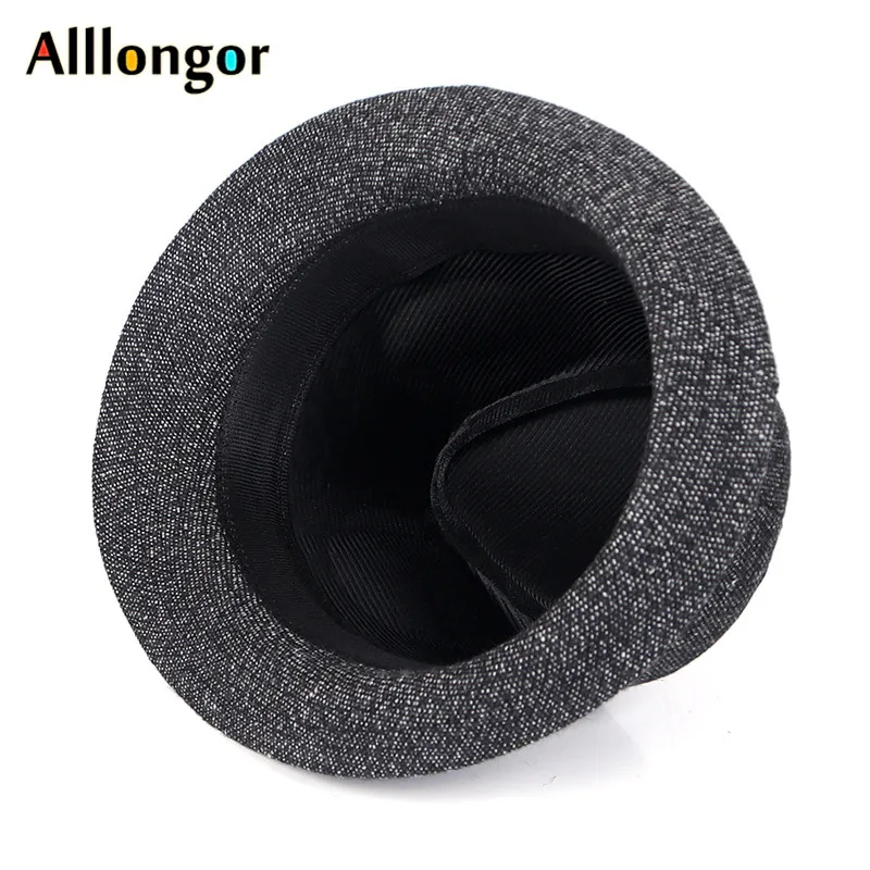 New Autumn Winter Fedoras Hat Men vintage black bonnet sombrero hombre Panama jazz cap dad hat
