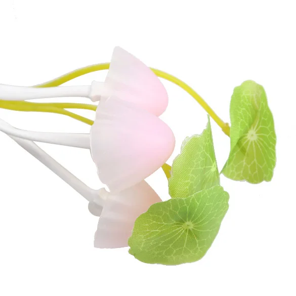 

Multi-color Mushroom Lotus Leaf Design LED Night Light Lamp LED Light Control Energy-saving Bedside Baby Feeding Lamp US Plug