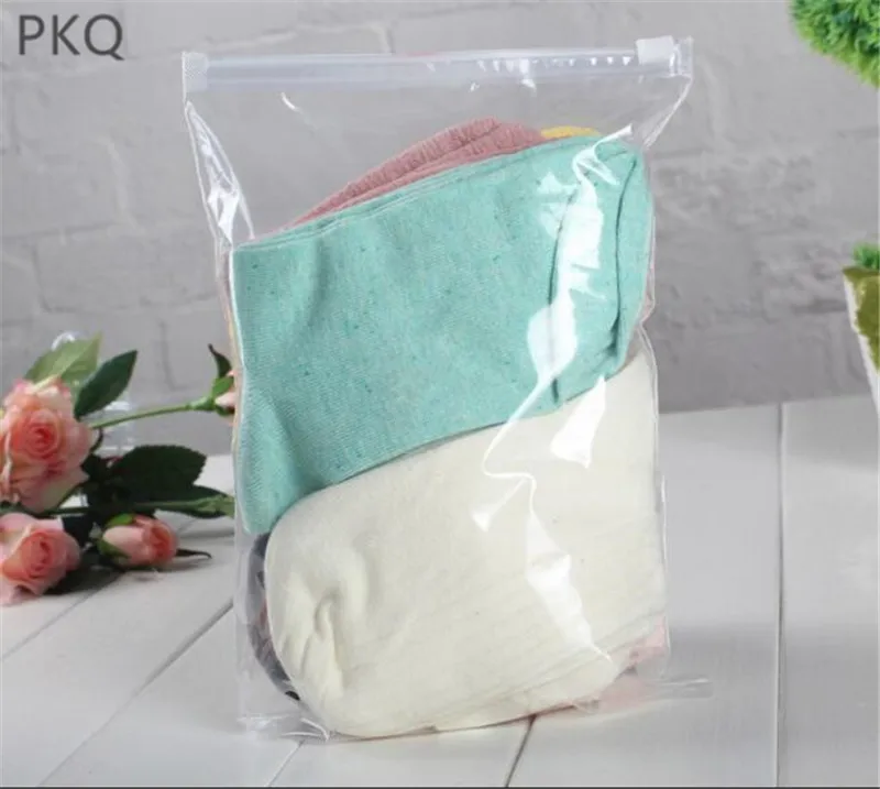 Прозрачный пластиковый пакет для хранения 30 шт. Ziplock дорожные сумки застежка