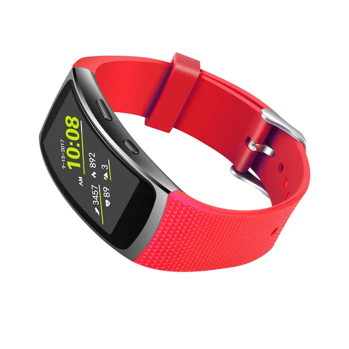 Для samsung gear Fit 2 Band/Fit 2 Pro Band, сменные полосы аксессуары для Fit2 Pro SM-R365/gear Fit2 SM-R360 Smartw - Цвет: Красный