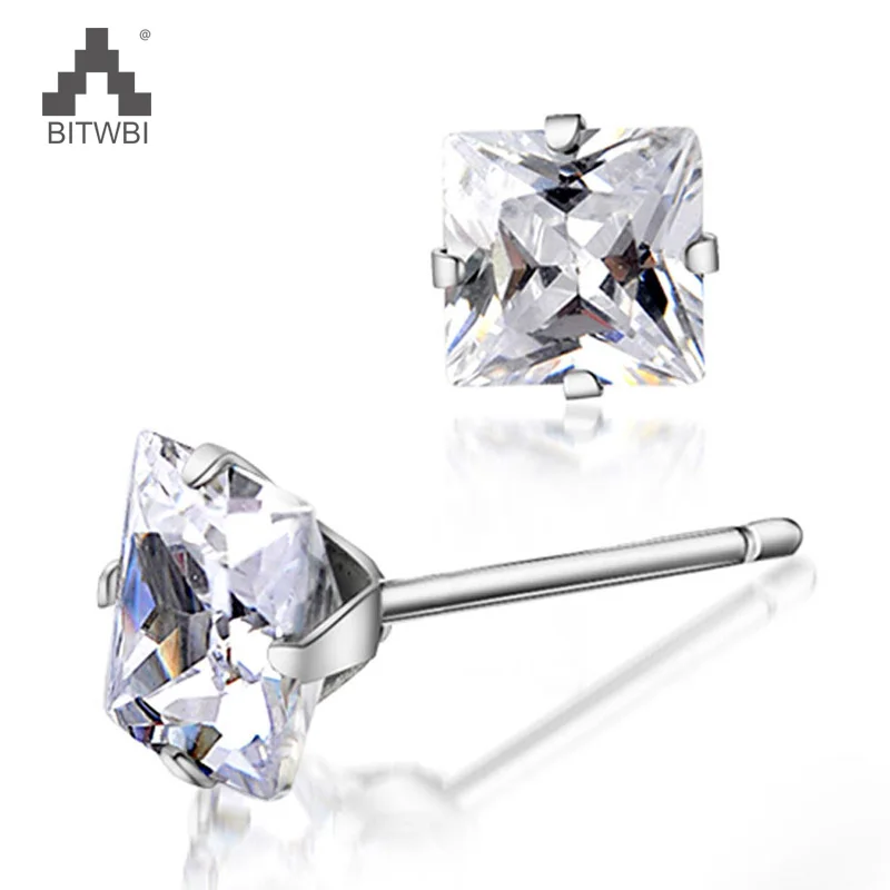 Серьги подвески из серебра 925 пробы 4/5/6 мм|jewelry jewelry|jewelry earringsjewelry |