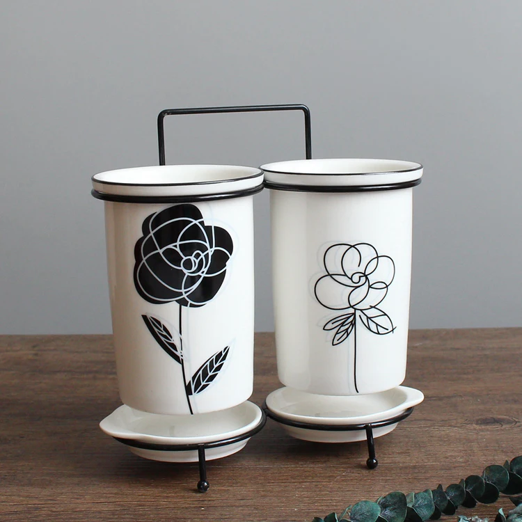 Можно повесить на стену керамическая ложка вилка нож палочки для еды держатель