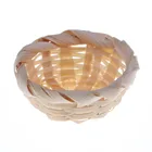 Новинка миниатюры для кукольного домика 1:12 аксессуары корзины Abamboo Товары для ванной миниатюрные бамбуковые корзины ручной работы для кукольного домика