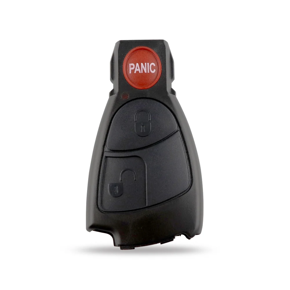2 PANIC Button YIQIXIN 3 кнопки ключа автомобиля Замена дистанционного ключа оболочки чехол для Mercedes Benz C B E класс W203 W211 W204 YU BN CLS CLK - Количество кнопок: 2 PANIC Button