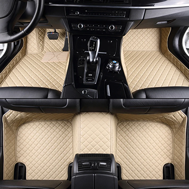 

Custom car floor mats for Ford escort fiesta mondeo Focus Fiesta Edge Explorer Taurus S-MAX F150 Everest mustang accessories