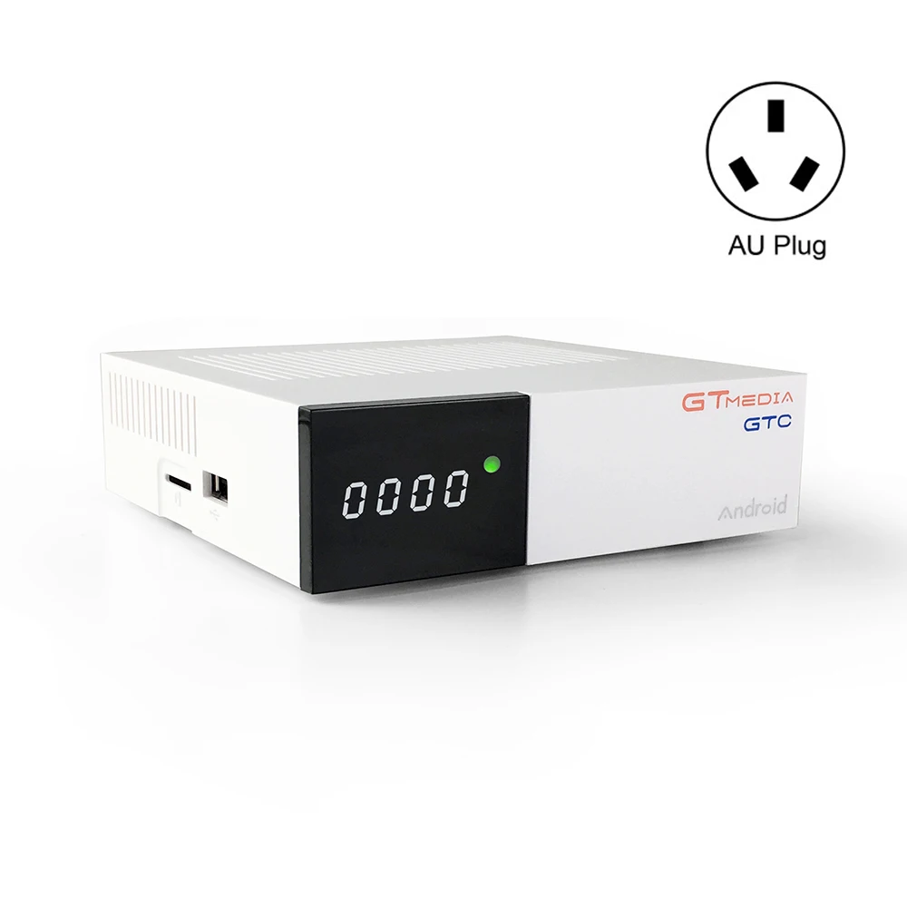 GTmedia GTC-цифра спутниковый телевизионный ресивер DVB-S2 DVB-C DVB-T2 ISDB-T Amlogic S905D для Android 6,0 ТВ контейнер под элемент питания 2 Гб Оперативная память 16 Гб Встроенная память BT4.0