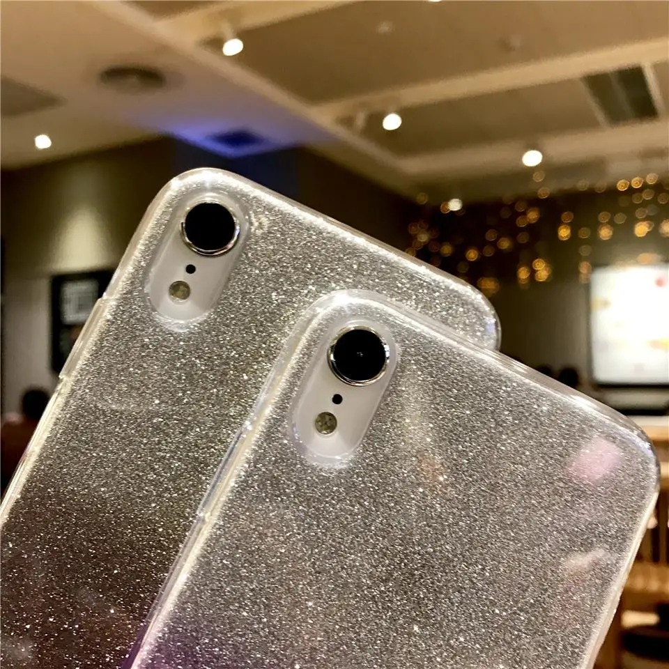 Блестящий Радужный силиконовый чехол для телефона iphone XR XS X 6 6s 7 8 Plus LG G5 G6 G7 V10 V20 V30 K8