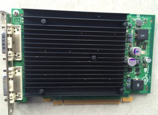 Quadro NVS440 256 Мб PCI E16X графическая карта четырёхэкранная профессиональная