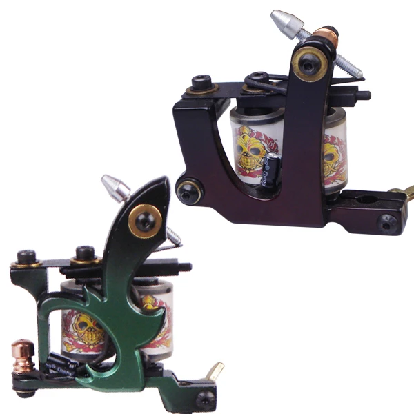 Машина для макияжа 2 пистолета полный набор тату пирсинга тела коробка