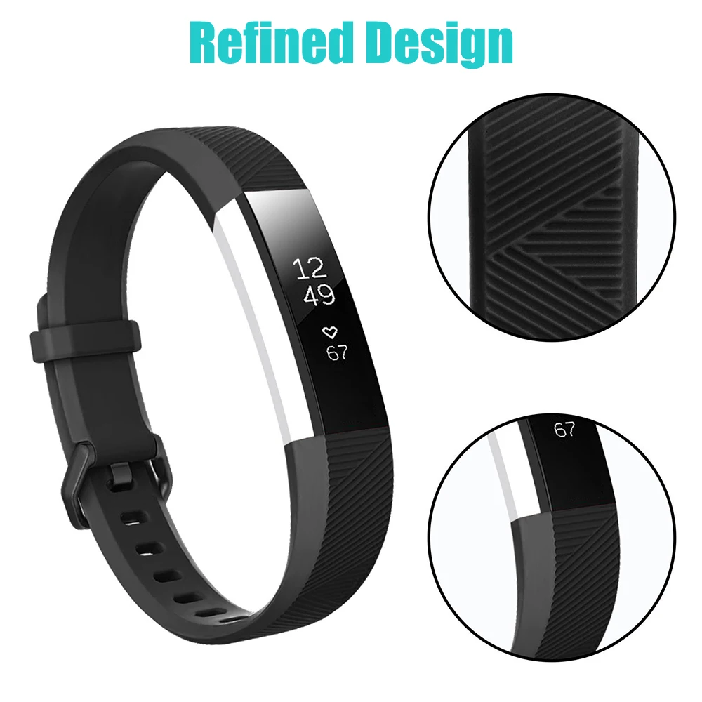 Наручные часы Baaletc Для Fitbit Alta hr с силиконовым ремешком ремешки для / Bandje маленькие