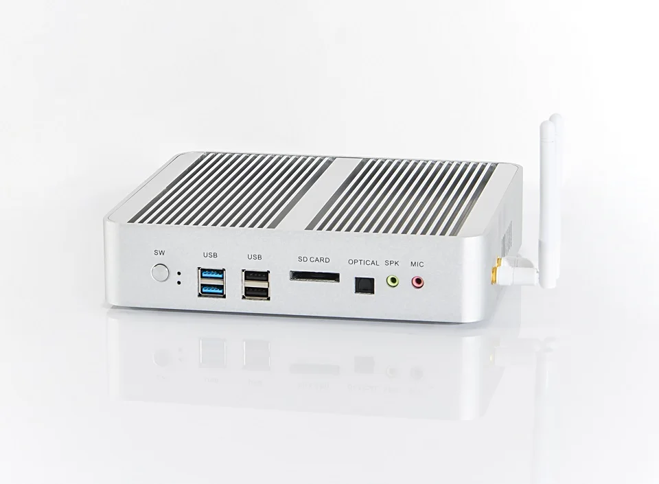 Intel Core i5 7260U B13 мини-компьютер 7th Gen Kaby Lake Win10 безвентиляторный мини-ПК 4K HTPC minipc Nuc HD graphics 640