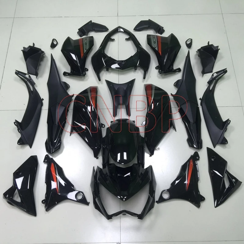 Обтекатели Z 800 2013 2016 черные наборы обтекателей для Kawasaki Z800 2014 без краски|Полные