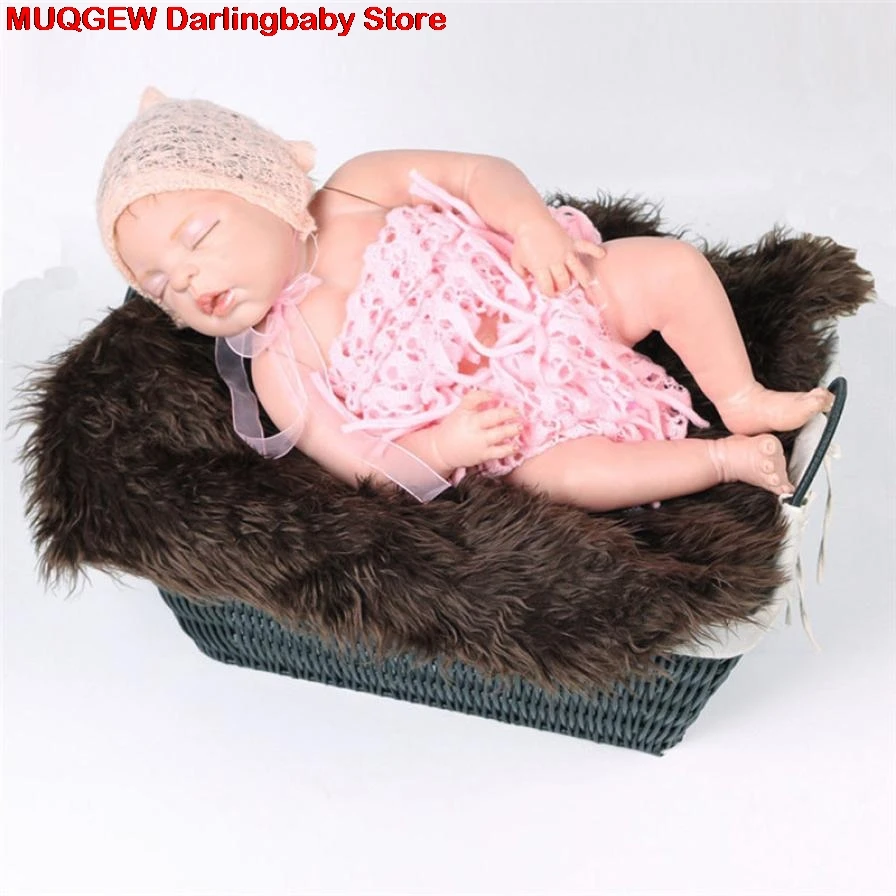 Новорожденных Подставки для фотографий Искусственный мех stuffe Задний план фото