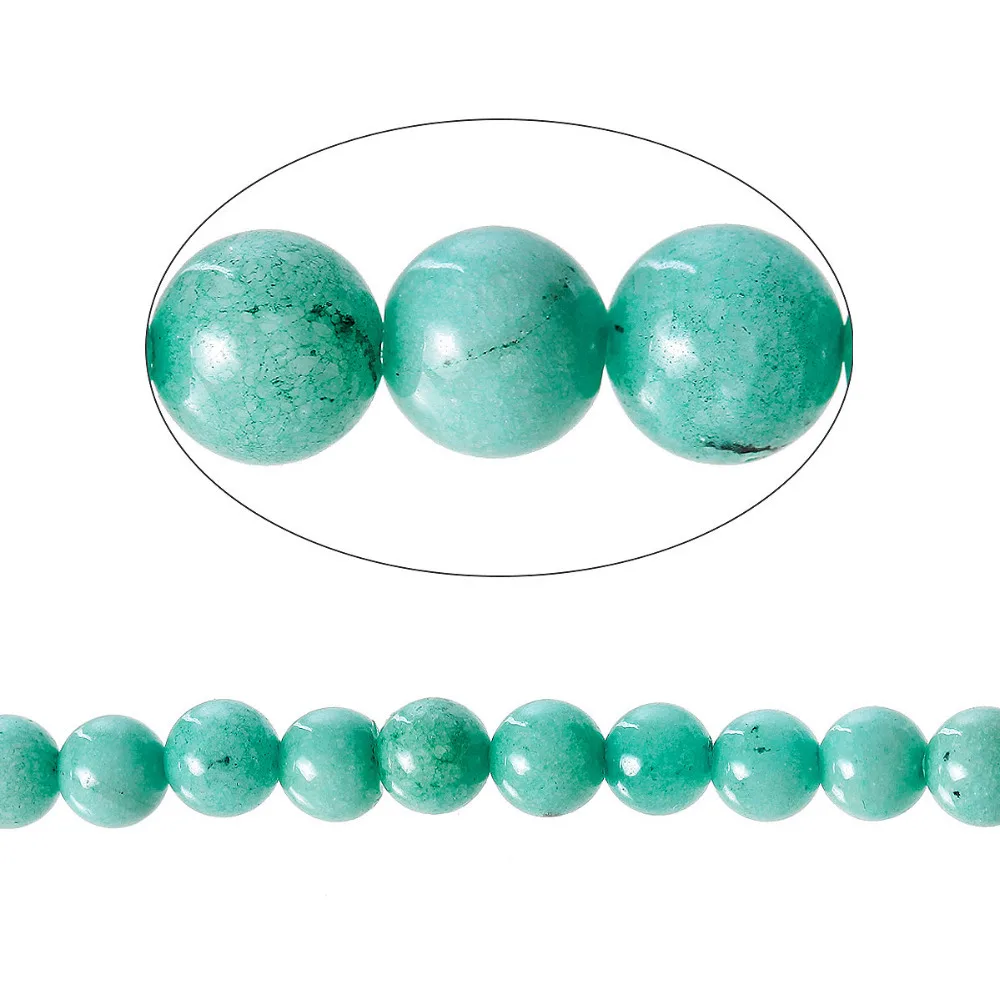 DoreenBeads искусственный Амазонит полудрагоценный камень драгоценный круглый