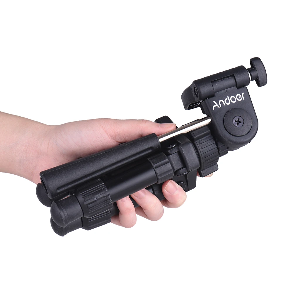 Andoer Портативный Легкий настольный мини штатив с наклона головы max. Нагрузка 4.5 кг