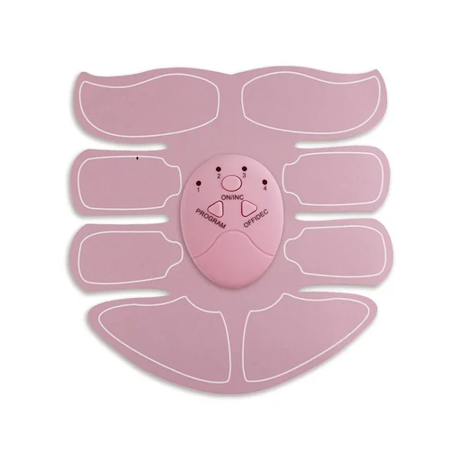 ABS Stimulator D Электрический мышечный Стимулятор, вибратор, массажер, электроды, абдоминальный ABS EMS тренажер для бедер, фитнеса, ягодиц, формирователь, потеря веса - Цвет: ABS Stimulator D