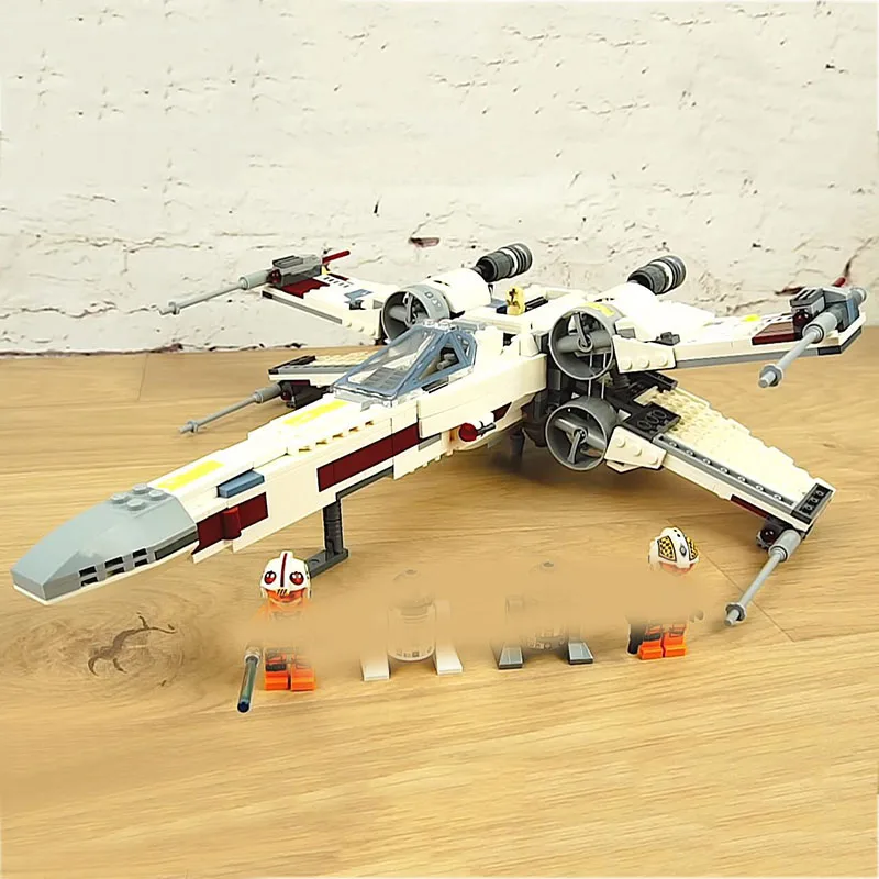 Starwars 05004 05145 X крыло Звездный боец здание истребителя блоки совместимы со всеми