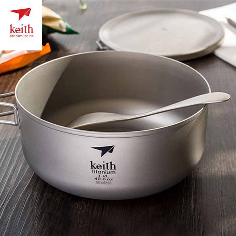 Кит титановый Ланч-бокс для взрослых с крышкой Microwavable титана Bento box герметичный контейнер для еды ланчбокс для пикника 1.2л