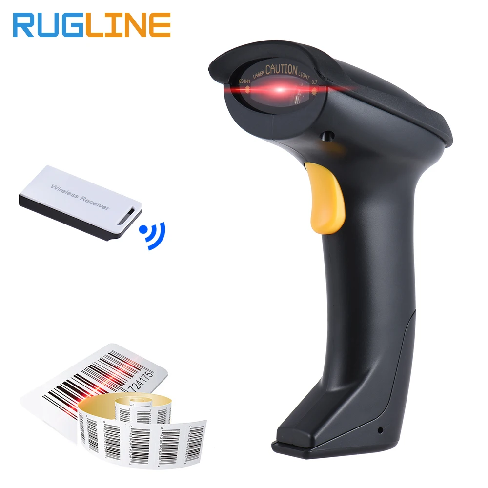 Мобильный Прочный Автоматический считыватель штрих-кодов 2 4 ГГц беспроводной и