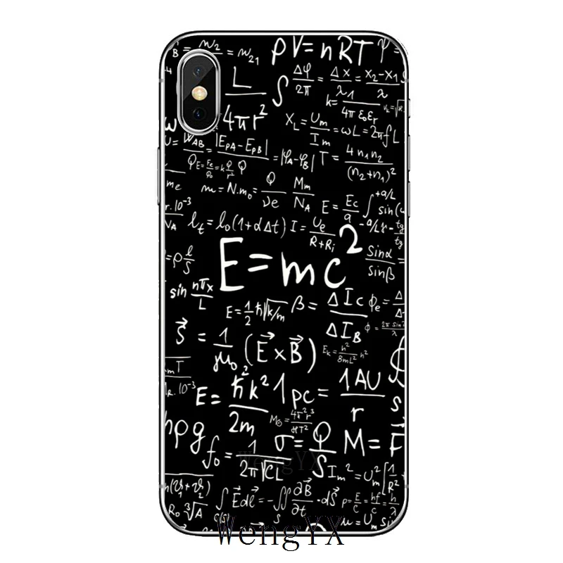 Символ математика, наука, физика формулы для huawei mate 8 9 10 20 P8 P9 P10 P20 pro Lite plus P Smart Mini мягкий чехол для телефона - Цвет: Formulas-A-06