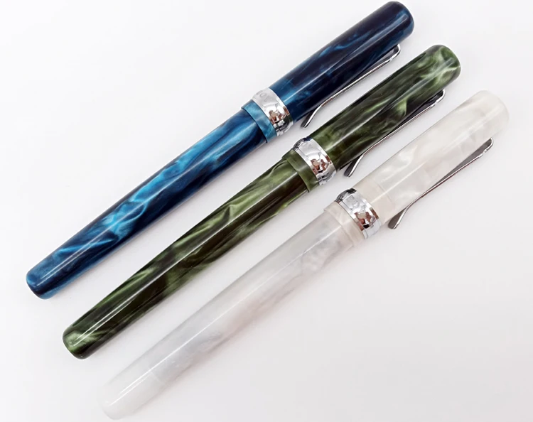 

Оригинальный Новый целлулоидный манеж, иридиевая золотая ручка, Офисная каллиграфия, подпись, подарок для студента