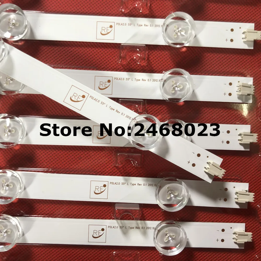 Новинка Светодиодная лента для подсветки телевизора LG 55 дюймов 55LN5750 55LA620S 55LA616V
