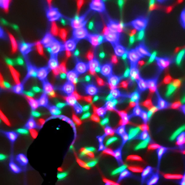 

EU/US Plug New RGB 3W Crystal Magic Ball Laser Stage Lighting For Party Disco DJ Bar Bulb Lighting Show