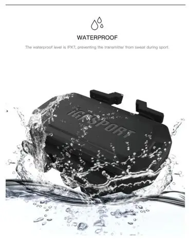 C61 iGPSPORT встроенный IPX6 беспроводной датчик D 'Water Cadence для iGS10 iGS50E iGS618 Runtastic PRO Wahoo Strava карта