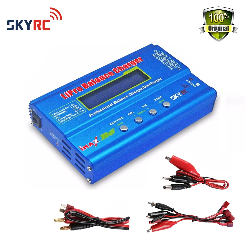 Оригинальный Skyrc Imax B6 быстрое Lipo NiMh Зарядное устройство/Dis зарядное устройство с