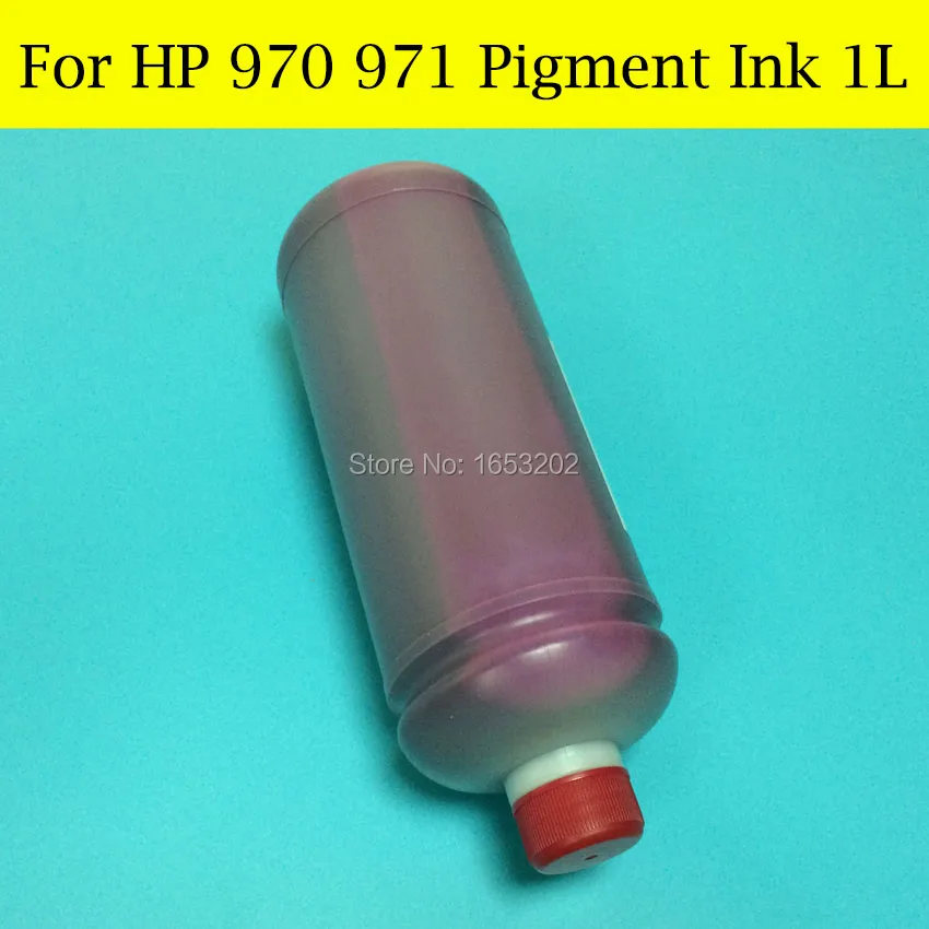 4 шт./лот Пигментные чернила заправка комплект для HP 970 971 картридж Officejet x451dn x451dw