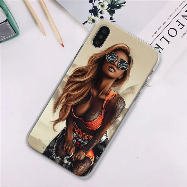06 Сексуальный рукав тату девушка чехол для телефона s для Apple iPhone 7 8 Plus 6 6s Plus X XS XR XS MAX 5 5S чехол для телефона - Цвет: 06