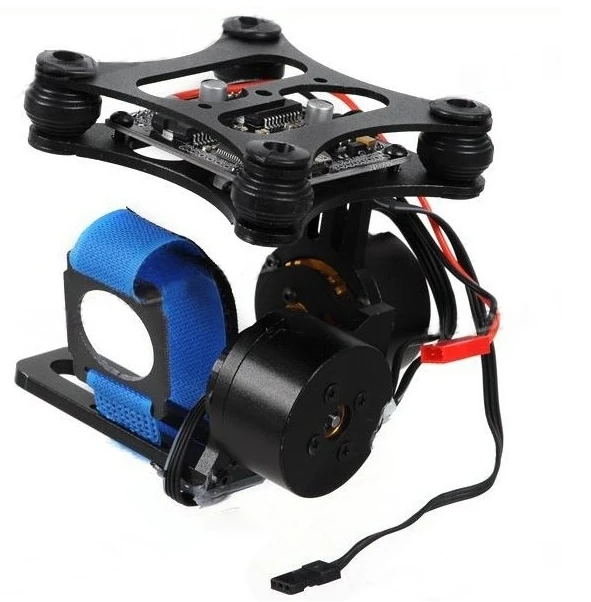 CNC FPV Квадрокоптер BGC 2 осевой металлический бесщеточный карданный с