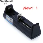 Умное зарядное устройство VariCore V1, портативное маленькое зарядное устройство для литиевых батарей 26650, 21700, 18650, 26650, 18500, 16340, 14500, 18350 в