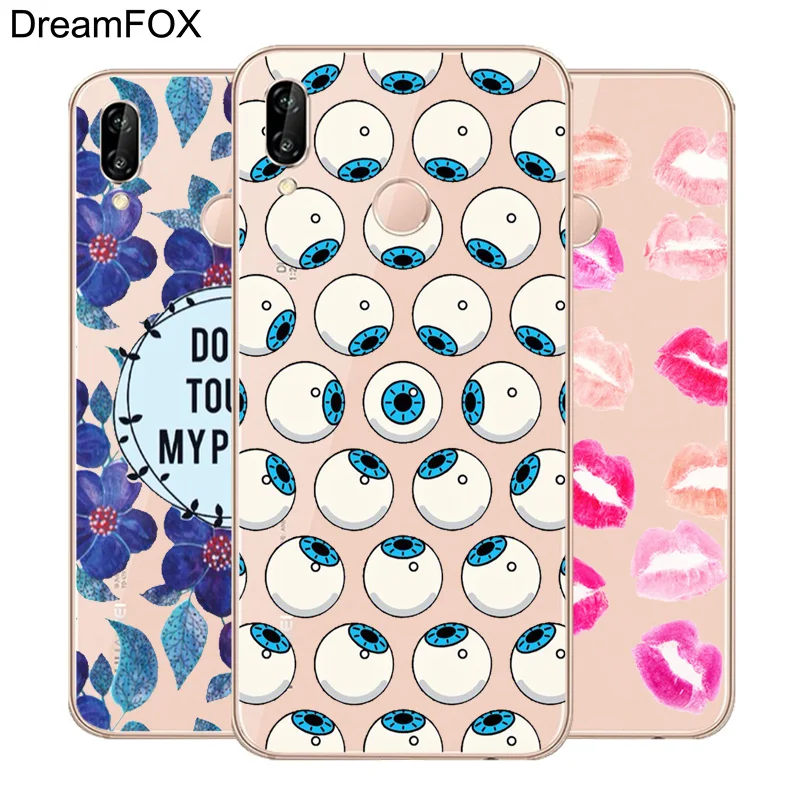 DREAMFOX K281 не прикасайтесь мой телефон Мягкие TPU силиконовый чехол для huawei Honor 6A 6C 7X9 10