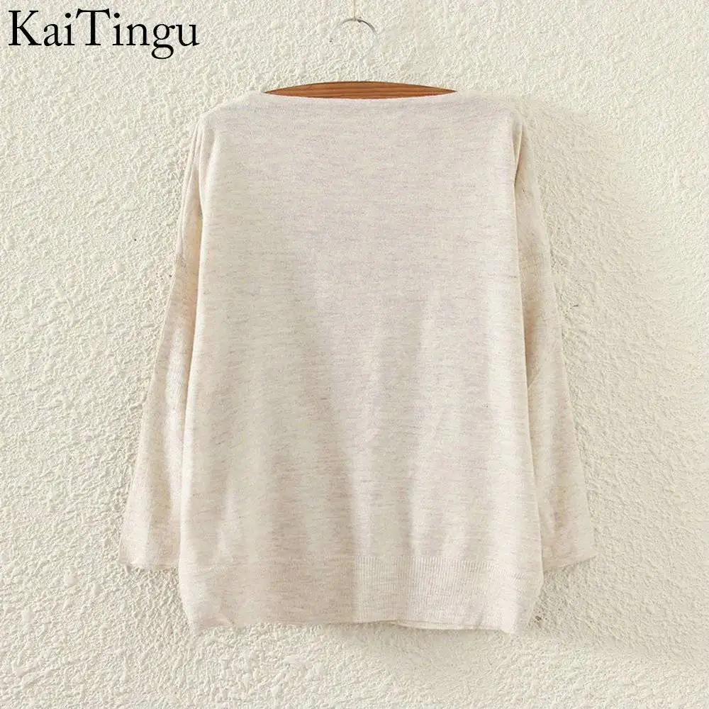 Женский свитер с рукавом летучая мышь на осень/зиму | Женская одежда